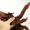Decoración Pequeña para Acuario Micro-Paisaje de Madera Flotante, Adornos de Raíz de Árbol Grande y Pequeño, Plataforma para Tomar el Sol de Tortugas