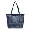Bolso de PVC para Mujer de Venta Caliente Transfronterizo, Estilo Nuevo, Portátil, Elegante, Casual, Bolso de Mano para Viajes Diarios, Gran Capacidad, Bolso Tote de Moda para Mujer