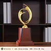 Trofeo Popular de Estrella de Cinco Puntas de Aleación de Zinc Chapado en Metal Premios Artesanía Metálica Adorno de Estrella Insignia