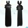 Peruca de Roupa Chinesa Antiga Bolsa para Peruca Peça Única Aro de Cabelo Preguiçoso Cobertura Total da Cabeça Estilo Antigo Carimbado à Mão Cabelo Almofada para Cabelo Versátil