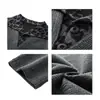 Sudadera Patchwork con Cuello Estampado de Leopardo para Hombre 2026, Moda Tendencia Personalidad, Sudadera Casual Estilo Perezoso para Hombre