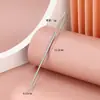 Pinza para acné de acero inoxidable aguja para acné pincho para acné aguja negra herramientas de belleza para maquillaje para acné traje de agujas para acné venta al por mayor