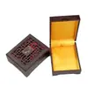 Caja de embalaje para pulsera de imitación de palisandro de alta gama Caja de embalaje para pulsera de jade Hetian Caja de embalaje para collar con colgante