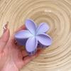 Pinza de Agarre de Flor de Huevo Pinza Grande para el Cabello para Mujer 2024 Nuevo Clip de Agarre de Alta Gama Tiburón Parte Posterior de la Cabeza Clip de Primavera y Verano