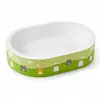 Placa de Arranhar para Gatos e Cama para Gatos Combinados, Material de Cartão Branco, Durável e Não Solta Fiapos, Placa de Arranhar Grande para Gatos, Acessórios para Gatos, Cama Oval para Gatos, Placa de Arranhar para Gatos