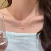 Collar Pequeño de Sol Chapado en Plata de Ley S925 con Oro de 18 Quilates con Incrustación de Circonita, Cadena Fina para Mujer, Cadena para Clavícula de Girasol de Lujo Ligero de Gama Alta