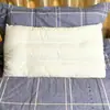 Almohada de Cuello de Algodón Entrelazado, Núcleo de Almohada para Dormitorio de Estudiantes, Paquete Individual, Venta al por Mayor para Uso en Hotel y Hogar, Dormir de Lado para Columna Cervical