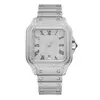 Modelo de Exportación Más Vendido: Reloj Hip-Hop Enfriado por Hielo con Moissanita, Grado D Vvs, Movimiento Japonés Miyota, Reloj para Hombre de 40 mm