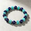 E-commerce transfronteiriço, Amazon, pulseiras de cristal imitando pedra natural feitas à mão, pulseiras de contas, estilo europeu e americano