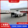 Directamente del fabricante: Semirremolque de Plataforma Baja de Tres Ejes, Remolque de Transporte de Equipo de Ingeniería de Dos Ejes de Servicio Ligero, Remolque para Excavadoras