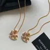Pendientes de Plata de Ley 925 con Aguja, Año del Zodiaco Caballo para Mujer, Incrustados con Diamantes, Lujo de Nicho, Sensación de Alta Gama, Nueva Joyería Popular para Orejas 2026