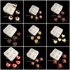 Molde Pequeño de Silicona para Juguetes Squishy, Oso, Fresa, Corazón de Chocolate, Molde de Silicona de Grado Alimenticio