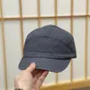 Gorra Japonesa de Ala Corta Estilo Coreano para Hombres, Gorra de Ala Corta Secado Rápido Estilo Americano para Mujeres, Gorra de Cinco Paneles Suave Estilo Retro Hong Kong para Ropa de Trabajo, Marca de Moda