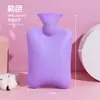Bolsa de agua caliente de pvc calentador de manos con inyección de agua bolsa de agua caliente segura y linda bolsa de agua caliente con inyección de agua bolsa de agua caliente grande a prueba de explosiones