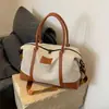 Bolsa de Viaje para Mujer, Gran Capacidad, Casual, Gama Alta, Moderna, Bolsa de Almacenamiento Multifuncional, Viaje de Negocios, Bolsa de Equipaje para Fitness, Bolso Cruzado