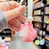 Llavero de estrella de mar acrílica edición limitada de verano colgante de océano accesorio de bolsa asequible para estudiantes decoración pequeña fresca regalo