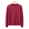 Roupas femininas para mulheres de meia-idade e idosas, blusa de manga comprida estilo vovó, para usar na primavera e no outono para mães, suéter espesso e quente para idosos, novo estilo