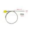 Tipo K con cabeza móvil de codo recto macho amarillo 1/8 dientes accesorios de compresión ajustables longitud ajustable acero inoxidable 304