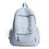 Mochila estrelada de estilo japonês muito estilosa para mulheres, mochila casual de viagem, mochila escolar estilo ins para alunos do ensino fundamental II e médio