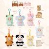 Llavero de Peluche de Caramelo Super Lindo Caja Ciega Colgante de Corazón para Bolso de Niña Mochila Decorativa para Estudiante Regalo