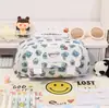 Estuche de Lápices Nuevo de Alto Valor de Color KT Cat con Estampado Flip Ins Estudiante Gran Capacidad Corazón de Niña Cremallera Multicapa Caja de Papelería