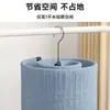 Tendedero Tipo Espiral para Colchas, Colgador Circular Giratorio Grande para Secar Fundas de Colcha y Sábanas, Adecuado para Uso Doméstico en el Balcón
