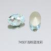 Dongzhou Diamante 12*8 Corte de Fuegos Artificiales Ovalado Diamante para Uñas Super Brillante Cristal K9 de Alta Calidad Forma de Dan Diamante con Base Puntiaguda Accesorios para Uñas