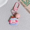Bonito Piggy Cake Donut Ice Cream diy Cream Glue Keychain Sapato Fivela Hairpin Resina Decoração Acessórios
