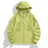 Ropa de Protección Solar para Hombres para Túnel de Viento, Transpirable, No Sudorosa, Sensación de Hielo, Ropa de Protección Solar Amigable con la Piel, Ropa Ligera para la Piel de Estilo Montañero para Exteriores de Verano para Mujeres