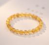 Pulseira de Cristal Amarelo com Contas de Cristal para Cabelo para Mulheres, Venda por Atacado Disponível