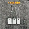 Etiqueta de Precio con Cordón Elástico en Blanco Material de Etiqueta Tarjeta Colgante Joyería Cordón para Joyería Etiqueta de Precio para Joyería