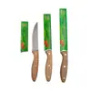 Yangjiang 6097 Cuchillo de Cocina con Mango de Madera Acero Inoxidable 3Cr13 Venta al por Mayor en Stock Cuchillo de Cocina para Frutas