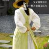 Avental de algodão estilo japonês e coreano transfronteiriço, leve, respirável, à prova d'água, para cozinha, tarefas domésticas, moda simples, para assar, roupas de trabalho