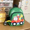 Mochila casual y elegante con un diseño único y moderno, linda y de nicho, adecuada para el jardín de infantes, mochila de nylon de moda para niños