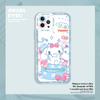 Funda para Teléfono Anime Melody Apple 17 Iphone18Pro Transparente Suave 16 Cinnamoroll Funda para Teléfono de Pareja