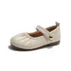 Otoño 2026 Nuevos Zapatos de Cuero para Niños Zapatos de Princesa para Niñas Zapatos Sencillos de Moda con una Sola Correa para Niños Pequeños Venta al por Mayor