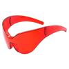 Nuevas gafas de sol de montura grande europeas y americanas gafas de sol de personalidad de nicho para hombre sensación de alta gama para mujer 68193 gafas de sol estilo futuro