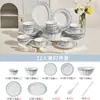 Conjunto Personalizado de Tigela e Prato Francês com Esmalte Sub-glacê Utensílios de Mesa para Casa Novo Estilo 2025 Conjunto Completo para Inauguração de Casa Alto Valor Estético