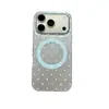 Capa de Celular Magnética de Camada Dupla Estrelada de Maçã High-End Estilo Coreano Adequada para 16Pro/15Pro17