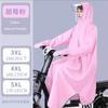 Impermeable con Cobertura Integral Integrada y Mangas para Bicicletas Eléctricas, Hecho de Tela Oxford Extra Gruesa con Protectores para Manos