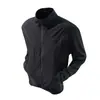 Chaqueta de Seda de Hielo para Hombre con Protección Solar, Verano Delgada Transpirable Cuello Alto Ropa de Protección UV para Exteriores, Chaqueta de Piel para Hombre