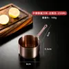 Atacado Bife com Cabo Aço Inoxidável 304 Copo para Molho Dourado Americano Ocidental Prato Pequeno para Molho de Tomate