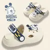 Pantuflas para Niños Babudou, Nuevo Estilo Verano Zapatos de Dibujos Animados con Agujeros, Pantuflas Antideslizantes para el Hogar, Cómodos Zapatos Casuales de Playa