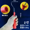 Rodillo de esponja de alta densidad 4 pulgadas 6 pulgadas Aceite de cera para madera Pintura al agua Pintura látex Rodillo de pulgar Rodillo de pintura plano