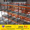Fabricante Personaliza Prateleiras Inteligentes Push-In para Armazéns, Armazenamento Refrigerado Push-Back para Alimentos, Armazenamento Pesado Personalizado, Prateleiras Pesadas Personalizadas
