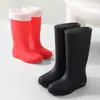 Sapatos Femininos de Cano Alto Modernos e Requintados de Alta Qualidade, Sapatos de Vadeio Femininos, Sapatos Aquáticos Femininos de Cano Alto com Solado Espesso Impermeáveis, Botas Longas de Borracha