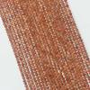 Cuentas al por mayor cristal natural arena roja dorada doble tortuga corte de superficie ángulo redondo pastel piedra Jinsha corte de superficie accesorios de joyería tallados