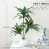 Planta verde artificial de luxo de alta qualidade madeira brasileira sala de estar interna decoração de casa ornamento grande de chão planta verde falsa biônica vaso