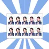 Chen Jiahua Ella 1 polegada Foto de Identidade Fan Meeting Suporte Mercadoria Igual à da Foto