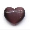 Ojo de Gato Corazón 30mm Corazón de Ojo de Gato Colorido Piedra Suelta Colgante en Forma de Corazón Accesorios de Joyería para Collar DIY